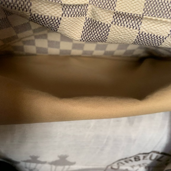 ***SOLD***100% LV Damier Azur Naviglio Messenger - Picture 12 of 16